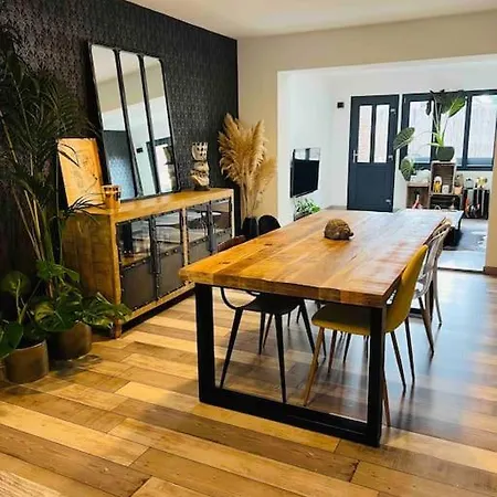Jolie Maison Typique Wattrelos Extérieur photo